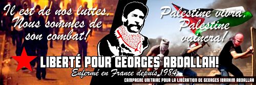 Manifestation nationale pour exiger la libération de Georges Ibrahim Abdallah dimanche 19 juin 2016